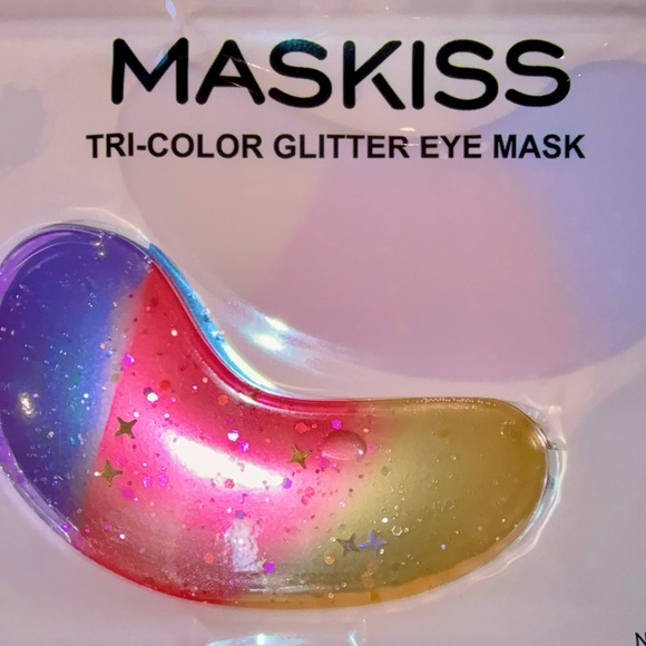 Other - 🤩🌈✨ Starry Rainbow Glitter Eye Mask! 🦄⭐️ Moisturizing, Caffeine, Natural